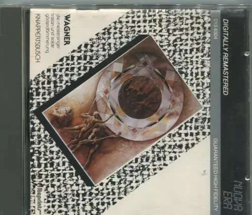 CD Hans Knappertsbusch: Wagner - NDR Orchester - Christa Ludwig 1962 (Nuovo Era)