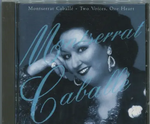 CD Montserrat Caballe: Two Voices, One Heart (BMG) 1995  feat Montserrat Marti