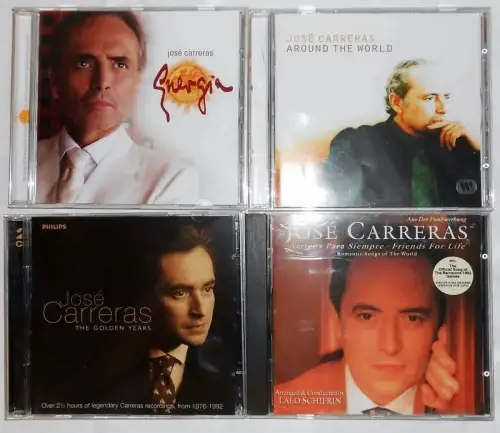 5 CD´s  José Carreras  - Sammlung  -