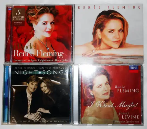 4 CD´s  Renée Fleming  - Sammlung  -