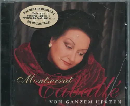 CD Montserrat Caballe: Von Ganzem Herzen (BMG) 1998