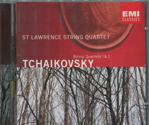 CD  St. Lawrence String Quartet: Tchaikovsky (EMI) 2001