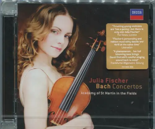 CD Julia Fischer & Academy Of St. Martin In The Fields: Bach Concertos (Decca)