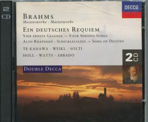 2CD Brahms: Ein deutsches Requiem (Decca) 1997