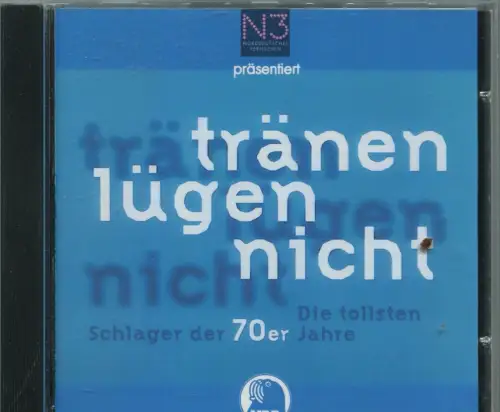 CD Tränen lügen nicht - NDR Schlagernacht der 1970er - mit Marion Maerz