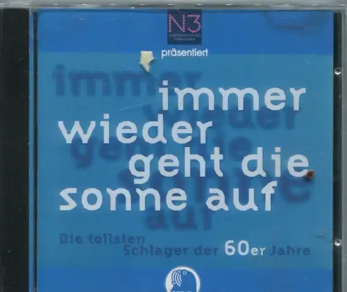 CD Immer wieder geht die Sonne auf - NDR Schlagernacht der 1960er - Marion Maerz