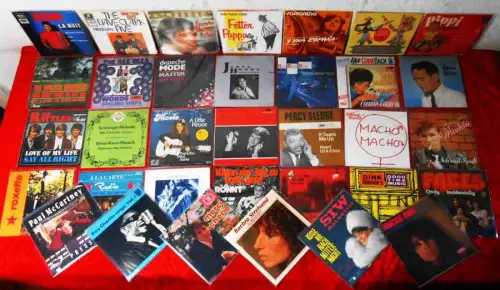 400 Singles - Schlager & Oldies / Pop.. usw- Top-Ware - Vinylsammlung -