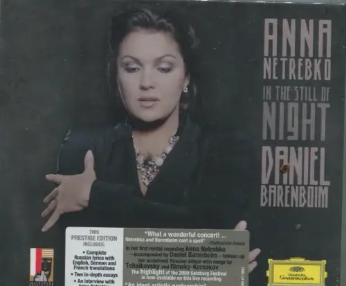 CD  Anna Netrebko / Daniel Barenboim: In The Still Of Night (DGG) 2007