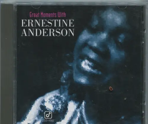 CD Ernestine Anderson: Great Moments With... (Concord) 1993