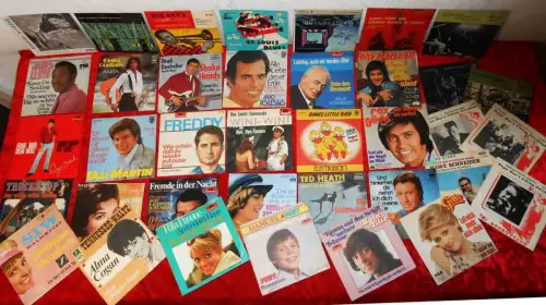 mehr als 570 Singlecover - Leercover - Picturecover - keine Schallplatten!!!