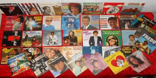 mehr als 570 Singlecover - Leercover - Picturecover - keine Schallplatten!!!