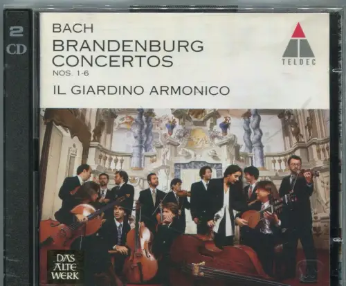 2CD Il Giardino Armonico: Bach - Brandenburg Concertos (Teldec) 1997