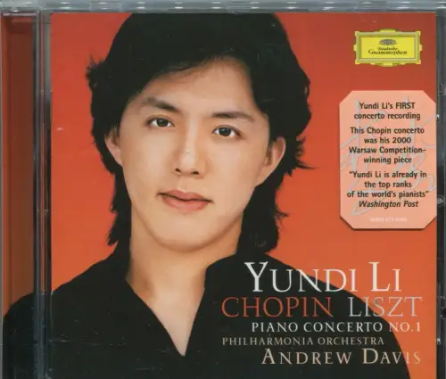 CD Yundi Li: Chopin - Liszt Piano Concertos (DGG) 2006