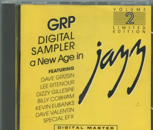 CD GRP Digital Sampler New Age In Jazz Vol. 2 Limited Edition (1985)