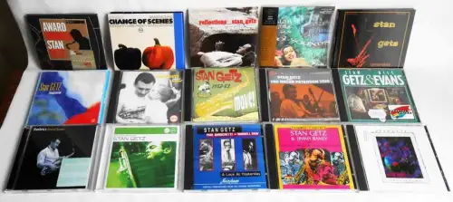 33 CD´s   Stan Getz   - Sammlung  -