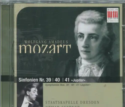 CD Otmar Suitner: Mozart Sinfonien Nr. 39/40/41 (Edel) 2002