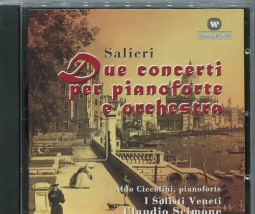 CD I Solisti Veneti Aldo Ciccolini: Salieri - Due Concerti Pianoforte..(Warner)