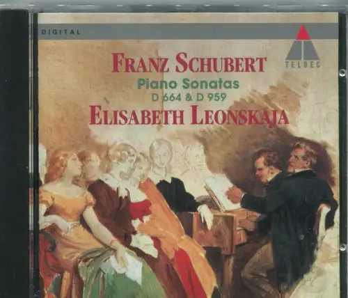CD Elisabeth Leonskaja: Schubert - Piano Sonatas (Teldec) 1993