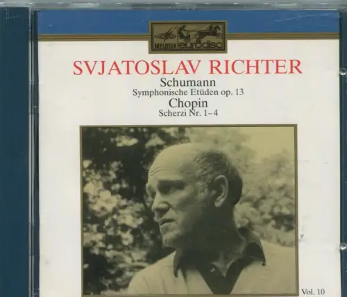 CD Svjatoslav Richter: Vol. 10 - Schumann / Chopin (Eurodisc) 1990