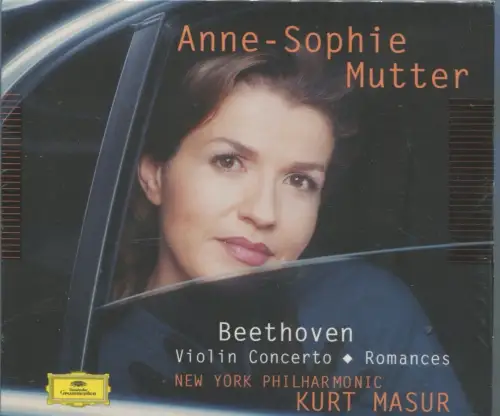 CD Anne Sophie Mutter: Beethoven Violin Concerto  (DGG) 2002