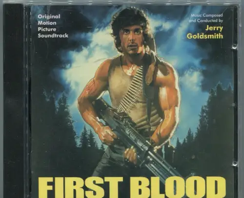 CD First Blood  - Soundtrack - Jerry Goldsmith (Varese Sarabande) 2000