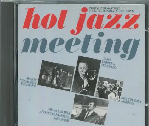 CD Hot Jazz Meeting (Polydor)  feat Chris Barber Ken Colyer Monty Sunshine...