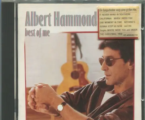 CD Albert Hammond: The Best Of Me (CBS) 1989