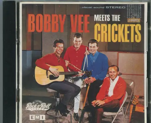 CD Bobby Vee Meets The Crickets (EMI) 1991