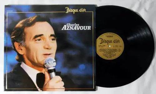 LP Charles Aznavour: Disque D´Or... (EMI Pathé 2C 070-72000) F