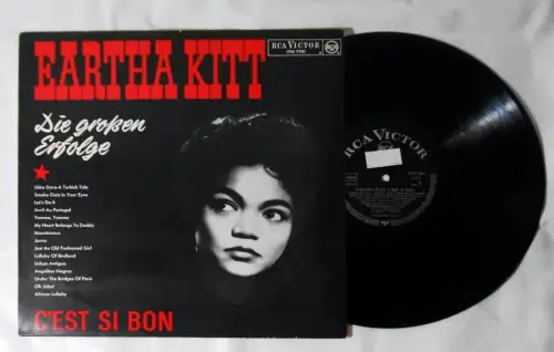LP Eartha Kitt: Die großen Erfolge (RCA Victor LPM 9981) D 1966