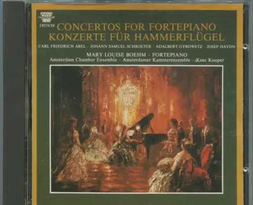 CD Mary Louise Boehm: Cocertos for Fortepiano (Pantheon) 1984