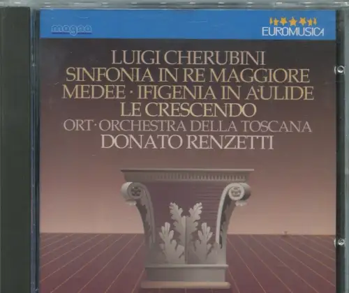 CD Donato Renzetti: Cherubini - Sinfonia In Re Maggiore (Euromusica) 1991