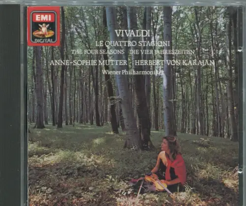 CD Anne Sophie Mutter Herbert von Karajan: Vivaldi Le Quattro...(EMI)