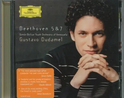 CD Gustavo Dudamel: Beethoven 5 & 7 (DGG) 2000