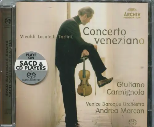 CD Giuliano Carmignola: Concerto Veneziano (DGG) 2005