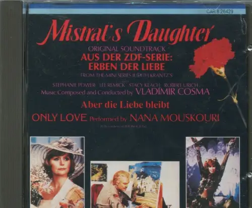 CD Mistral´s Daughter  - TV Soundtrack - "Erben der Liebe" Vladimir Cosma 1985