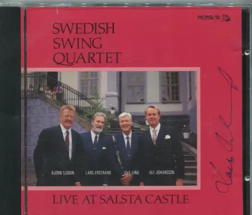 CD Swedish Swing Quartet Live at Salstac Castle (Signiert) 1989