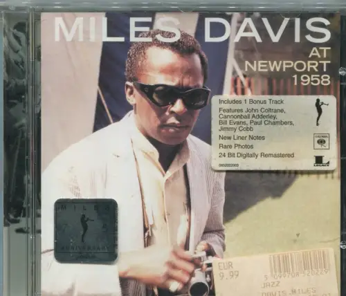 CD Miles Davis At Newport 1958 (Columbia Legacy)
