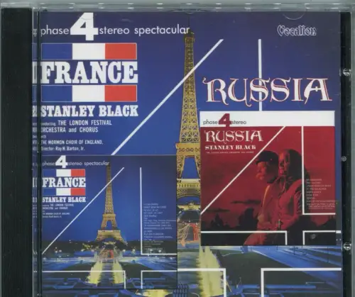 CD Stanley Black: France / Russia (Phase 4 Vocalion) 2007