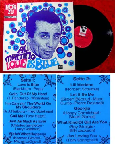 LP Al Martino Love is Blue (Hör Zu) D