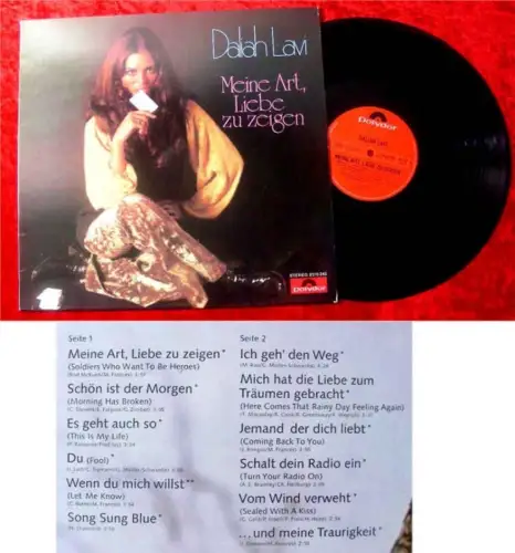 LP Daliah Lavi Meine Art Liebe zu zeigen