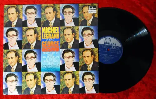 LP Michel Legrand Plays George Gershwin (Fontana 6444 114) D 1973