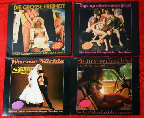 4LP St. Pauli Report / Warme Nächte / Bitte machen Sie sich frei... (EMI)