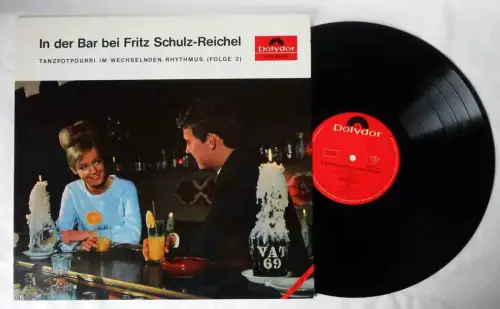 LP Fritz Schulz-Reichel: In der Bar bei... Folge 2 (Polydor HiFi 408 013) D 1964