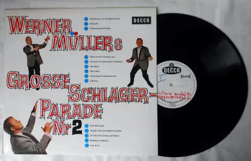 LP Werner Müller: Große Schlagerparade Nr. 2 (Decca SLK 16 270-P) D 1963