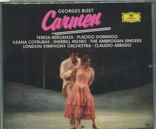 2CD Carmen - Bizet - Berganza - Domingo (DGG)
