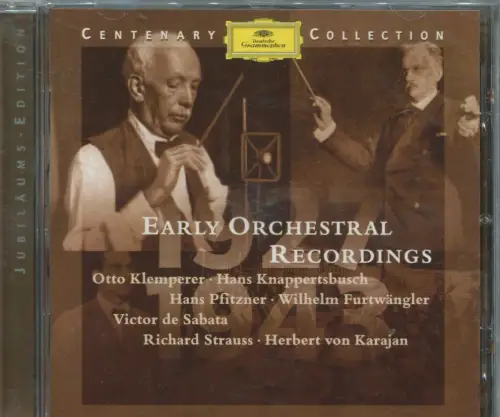CD Otto Klemperer Knappertsbusch...: Early Orchestral Recordings (DGG) 1998
