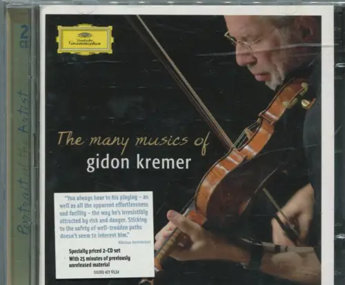 2CD Gidon Kremer: The Many Musics Of... (DGG) 2007