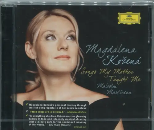 CD Magdalena Kozena: Songs My Mother Taught Me (DGG) 2008
