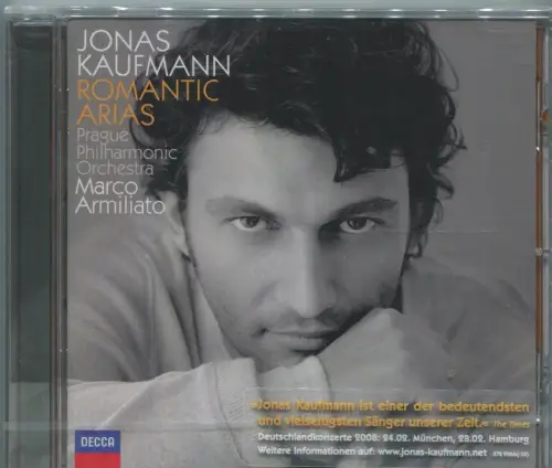 CD Jonas Kaufmann: Romantic Arias (Decca)